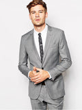 Skinny Fit Suit Oxygen Grey